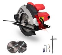 Scie circulaire avec guide laser 1200w - Livré avec 2 disques : un disque 24 de