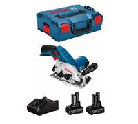Scie Circulaire BOSCH GKS 12V-26 (2 x 6,0 Ah + GAL12V-40 + L-Boxx 136)