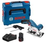 Bosch Professional Scie circulaire sans-fil GKS 12V-26 Ø85 mm 2x3,0Ah chargeur GAL 12V-40 L-BOXX