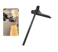 Scie circulaire butée métal travail du bois précis bimétal scie circulaire règle robuste durable légère règle de guidage de scie 149 g sans fatigue embout scie circulaire universelle 285 mm compatible