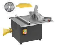 Scie circulaire de table 1600 W, scie à bois d'établi avec 5000 tr/min, profondeur de coupe de 55 mm, angle de coupe réglable de 0 à 45°, machine de découpe électrique sans poussière