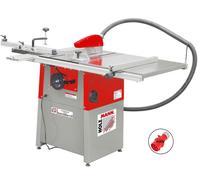 SCIE CIRCULAIRE DE TABLE DE PRÉCISION AVEC CHARIOT HOLZMANN TS250 400V