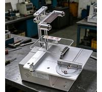 Scie Circulaire De Table Électrique Industrielle, Vitesse De 5 000 À 10 000 Tr/min, Plateau En Alliage D'aluminium, Lame De Scie Et Forets Inclus, Mini Scie Circulaire De Table Pour Le Polissage