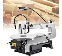 Scie Circulaire De Table Miniature 16 Pouces, Scie Sauteuse Électrique, Scie À Fil De Bureau Pour Le Travail Du Bois, Outil De Sculpture À Tirer Pour Le Bricolage