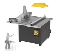 Scie circulaire de table miniature, 1600 W, scie à table portable 5000 tr/min, angle réglable de 0 à 45°, profondeur de coupe de 55 mm, idéale pour le bricolage, la découpe du bois