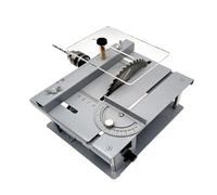 Scie Circulaire de Table multifonctionnelle de précision, Mini scie pour Loisirs créatifs, Profondeur de Coupe maximale de 3,5 cm, Outil de Coupe Compact pour Le Travail du Bois et