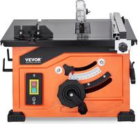 VEVOR Scie Circulaire À Table, Scie Circulaire Portative Compacte De 1 200 W, Lame De Scie De 210 MM De Diamètre Extérieur, Capacité De Coupe Maximale De 225 MM, Vitesse De Coupe De 4800 Tr/min, Avec