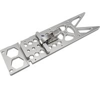 Scie circulaire électrique à angle droit de 90° - Accessoires compatibles avec les rails de guidage Festool et Makita (340 x 88 x 8 mm)