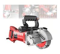 Scie circulaire électrique portable, 6500 tr/min, haute vitesse avec profondeur de coupe de 42 mm, chasseur mural léger pour une coupe précise de pierre et de brique