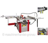 Scie sur table D. 315 mm chariot 2000 mm 400 V - 3000 W TS315VF-2000-400V - Holzmann