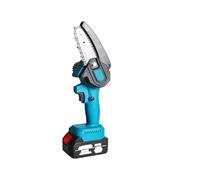 Scie circulaire miniature Mini Tronçonneuse Électrique Sans Fil, Scie Portative For La Coupe Du Bois À Domicile Et En Extérieur pour couper le métal(23800 D1)