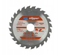 Scie circulaire Norton 170 mm x 30 mm x 24 oz Bois et composites ATB (2,8 1,8)