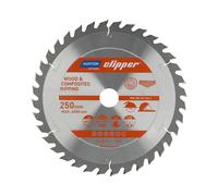 Scie circulaire Norton 250 mm x 30 mm x 36 oz Bois et composites ATB (3.2 2.2)