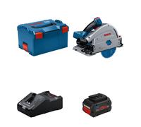 Scie circulaire plongeante Ø140 mm GKT 18V-52 GC LBOXX + 1 batterie Procore 18V 8 Ah + 1 chargeur GAL 18V-160 BOSCH