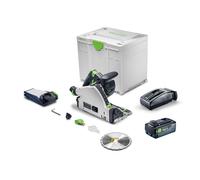 Scie circulaire plongeante Ø160 mm TSC 55 KSEB-Basic + 1 batterie 18V 8 AH TBX 8 + 1 chargeur TCL 6 FESTOOL