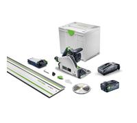 Scie circulaire plongeante Ø160 mm TSC 55 KSEB-Basic + 1 batterie 18V 8 Ah TBX 8 + chargeur TCL 6 + rail 1400 mm FESTOOL