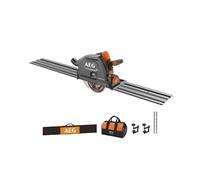 Scie circulaire plongeante AEG sans fil BKS18PBL 4935493529 avec rail 1,5m