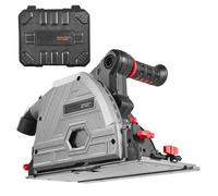 Scie Circulaire Plongeante Sans Fil-Duoku-Lame de 14 cm-Profondeur de Coupe de 5,2 cm-pour Bois-Plastique et Métal