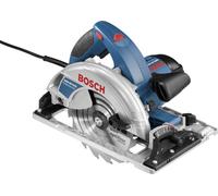 Bosch Professional scie circulaire GKS 65 GCE (avec clé 6 pans de 5 mm, adaptateur d’aspiration, 1 lame de scie circulaire pour bois)