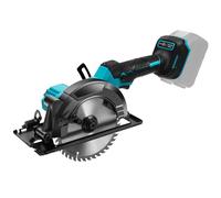 Scie circulaire portative sans fil de 6" compatible avec batterie Makita 18 V, mini scie circulaire sans brosse, 6800 tr/min, angle de coupe réglable, scie circulaire sans fil pour bois, plastique