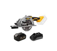 Scie Circulaire sans fil 20V Lame 140mm + Batterie lithium 4.0Ah + Chargeur 20V