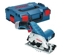 Bosch GKS 10.8 V-LI 8,5 cm Noir, Bleu, Métallique 1400 tr/min