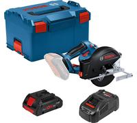 Scie circulaire sans fil Bosch GKM 18V-50 Ø 136 mm / 1x 4,0 Ah ProCORE + GAL 1880 CV dans L-Boxx