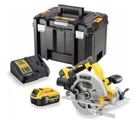Scie Circulaire sans fil DeWALT DCS570P2 18V 5Ah Brushless 184mm - Batteries incluses