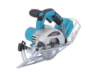 Scie Circulaire sans Fil KATSU FIT-BAT 21V, Scie Circulaire électrique 5" avec Moteur sans Balai, 13000RPM, 30mm Profondeur de Coupe, Lame de Coupe 125mm Incluse, sans Batterie 102794
