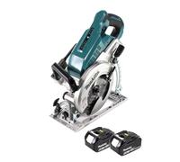 Scie circulaire sans fil Makita DRS 780 M 36V (2x18V) 185 mm brushless + 2x batterie 4.0Ah - sans chargeur