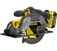 Scie circulaire sans fil Stanley FatMax V20 18 V/2 x 4,0 Ah, en coffret SFMCS500M2K