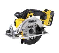 Scie circulaire sans fil XR 18V Ø165 mm (2x4.0Ah) en TSTAK - DEWALT DCS391M2-QW