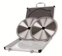 Scheppach Scie 7901200714 Accessoires/hw Lames de scie/Set de scie, Idéal pour couper des palettes, Stratifiés, panneaux de bois, plastiques, aluminium et les métaux non-ferreux, 48/60 Z