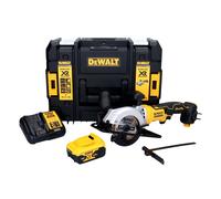 Scie circulaire sur batterie DeWalt DCS 571 P1 18 V 115 mm sans balais + 1x batterie 5,0 Ah + chargeur + TSTAK