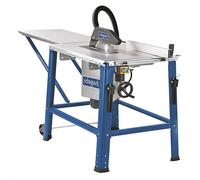 Scheppach Scie circulaire de table HS120o avec dispositif de déplacement | 2200W | Hauteur de coupe 83mm | Lame Ø315mm - 24 dents | Inclinable jusqu'à 45° | Rallonge de table & butée longitudinale