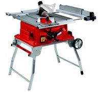 Einhell Scie circulaire sur table TE-CC 250 UF (puissance max. 2 000 W, glissière de découpe, fonction de démarrage progressif, butée parallèle et butée d’angle/transversale, repliable et portable)