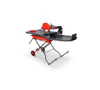 Scie circulaire sur table DT-250 MAX - Coupe céramique, grès et carrelage - Table pliable avec laser et eau