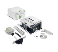 Scie circulaire sur table sans fil 36V (2x18V) CSC SYS 50 EBI-Basic - FESTOOL - sans batterie ni chargeur - avec accessoires -