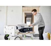 Festool CSC SYS 50 EBI-Basic-Set 36V (2x18V) Scie Circulaire Sur Table Sans Fil, Corps, Avec Support Et Accessoires - 168 Mm