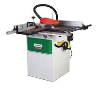 Scie circulaire sur table stationaire hauteur de coupe 80 mm 1,5 kW 400V y comprise lame de scie circulaire dia. 254 mm Holzstar TKS254PRO 400V