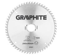 Scie circulaire, Widia, 250 x 30 mm, 100 dents, pour aluminium