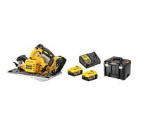 Scie circulaire XR 5Ah 184 mm DEWALT + 2 Batteries + Coffret Tstak - DCS572P2-QW