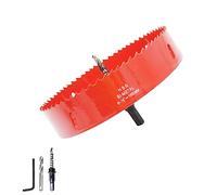 Scie cloche 165mm LAIWEI pour percer des trous dans le bois, le placoplâtre, le PVC, etc. Outil de perçage tranchant et durable