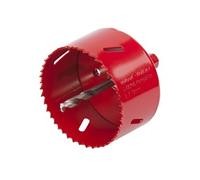 Wolfcraft Scie-cloche 5494000 Bi-métal Ø 76 mm – Queue 6 pans 9,50 mm – Profondeur de coupe 40 mm