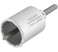 Scie cloche à concrétion de carbure de tungstène avec queue et foret Wolfcraft 3895000 53 mm 1 pc(s)