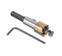 Scie Cloche À Métal De 16 Mm Foret Multifonction En Carbure Pointe Fendue Outil Construction Foret Pilote Pour D'acier Métallique Outil Perçage Efficace Élimination Rapide Des Du