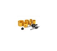 Scie cloche Acier Set de 6 pièces Mixtes HSS 22, 29, 35, 44, 51, 64 mm Coffret de rangement VITO