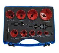 scie cloche bi-metal coffret de 12 pieces -