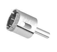 Scie Cloche Diamantée 28mm avec Mèche Pilote, Brasé Sous Vide Revêtement Diamant Foret, Trepans pour Carrelage, Professionnelle Foret Diamanté Brasé pour Verre, Carrelage, Céramique, Marbre, Granit