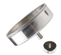 Scie cloche diamantée for céramique, 110 mm, for le polissage et l'arrondissement des perles de Bouddha, for le verre et la céramique